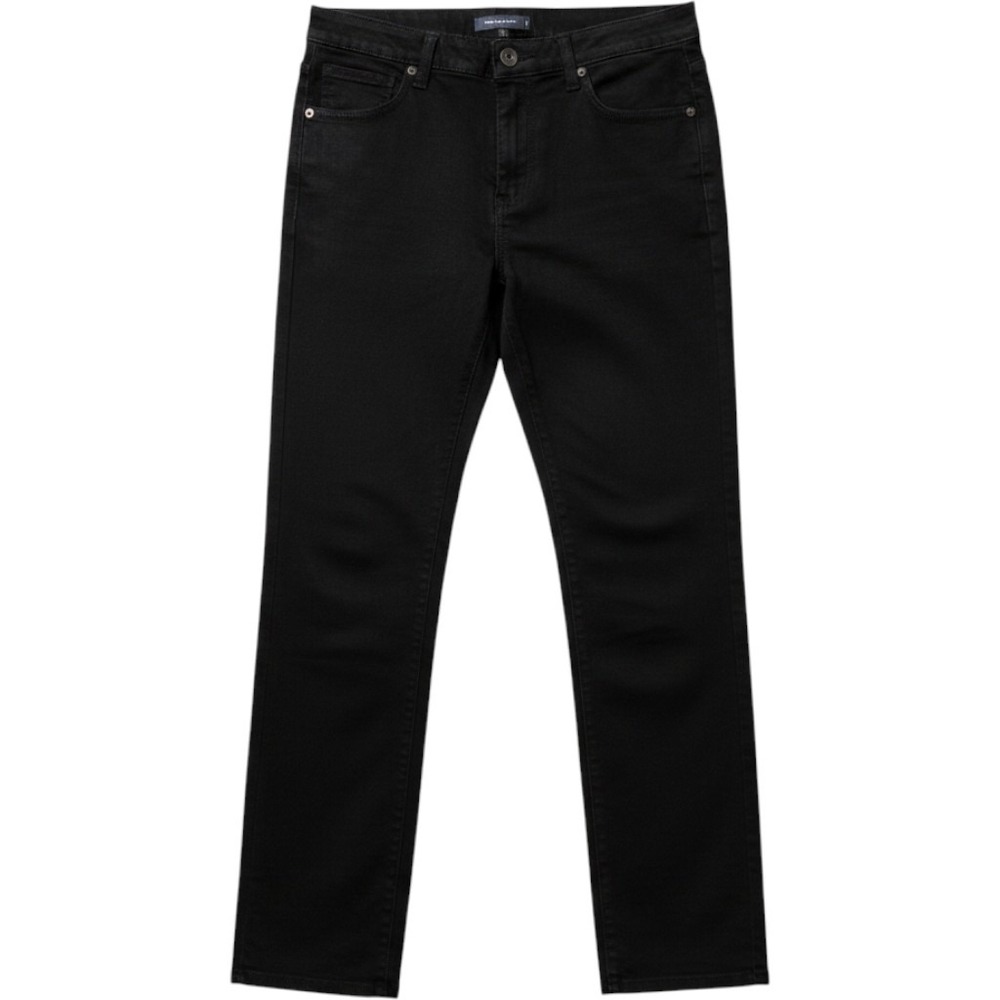 Southpole Flex The Movement Womens Straight Leg Jeans Black Size 18